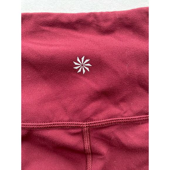 Athleta Leggings Womens Size Medium Elation ASYM 7/8 In Powervita Workout Pants - Picture 4 of 13